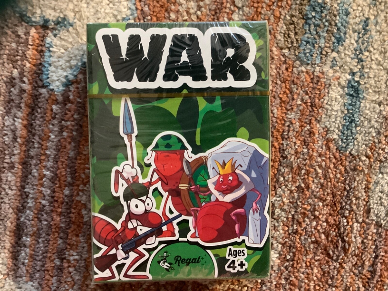 Regal Games card War , brand new , sealed
