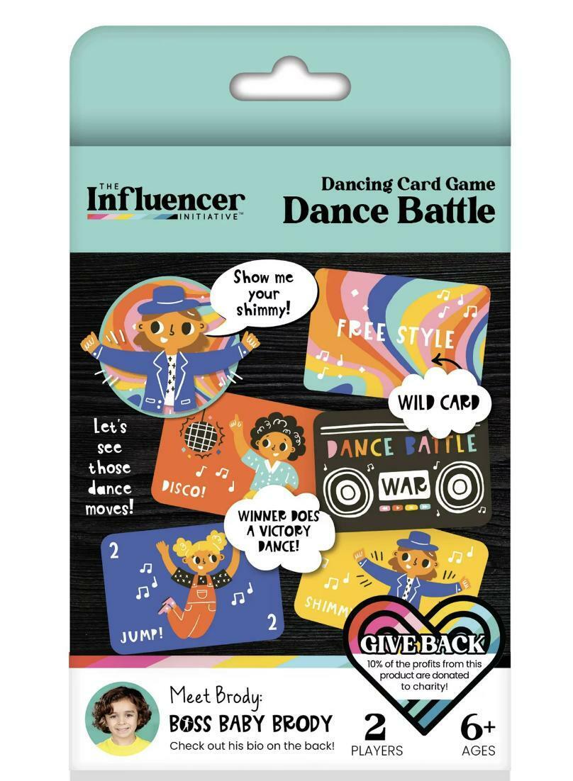 Boss Baby Brody – Influencer Initiative Dance Battle – Dancing Card Game Ages 6+