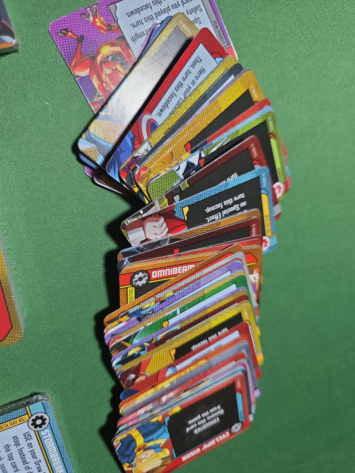 Marvel United EQUIPMENT CARDS – Multiple Versions In Shrink & Loose