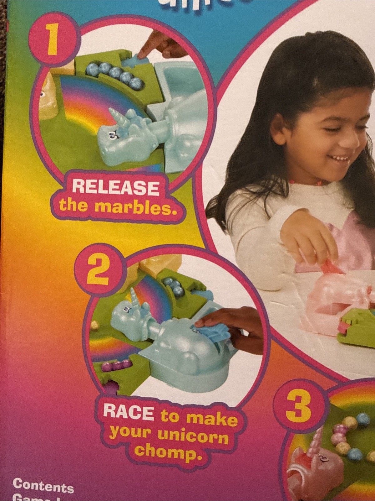 Hasbro Gaming 2020 Hungry Hungry Hippos Unicorn Edition Preschool 4+ New In Box