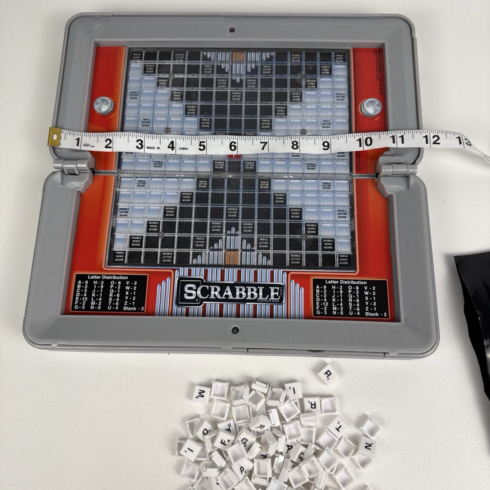 Scabble Crossword Game Hasbro Gaming Road Trip Series 2018 100% Complete Travel