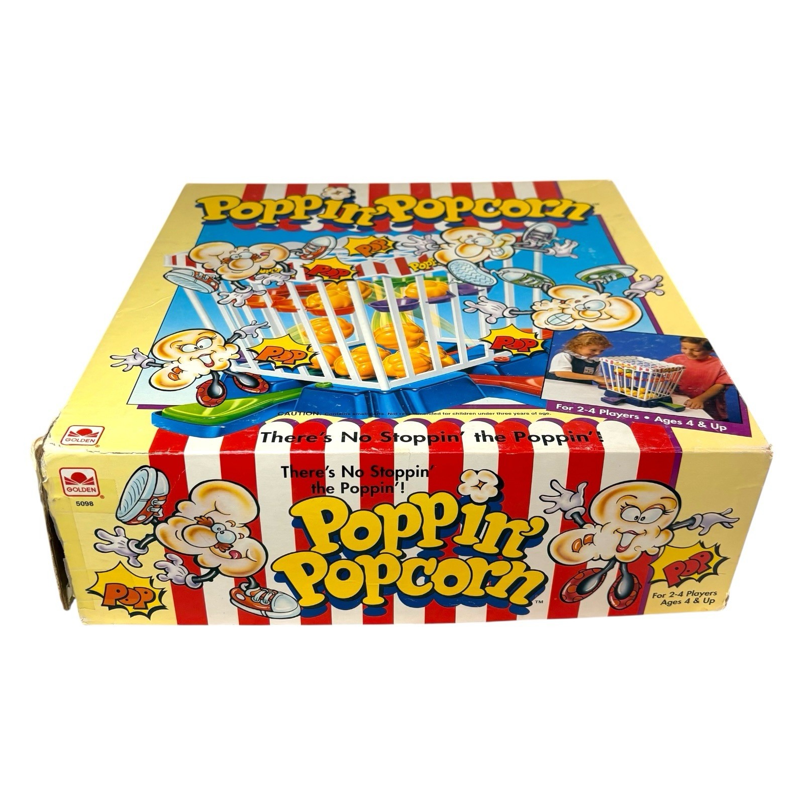 RARE “Poppin’ Popcorn” Game 1993 Vintage Golden Children Family Circus 90s HTF