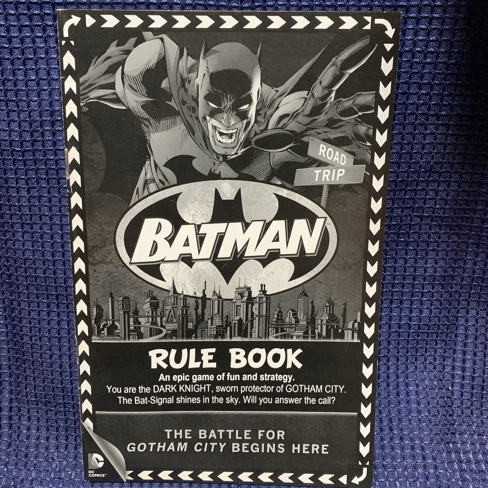 2014 DC Comics Batman Road Trip Gotham City Battle Game Complete Free Shipping