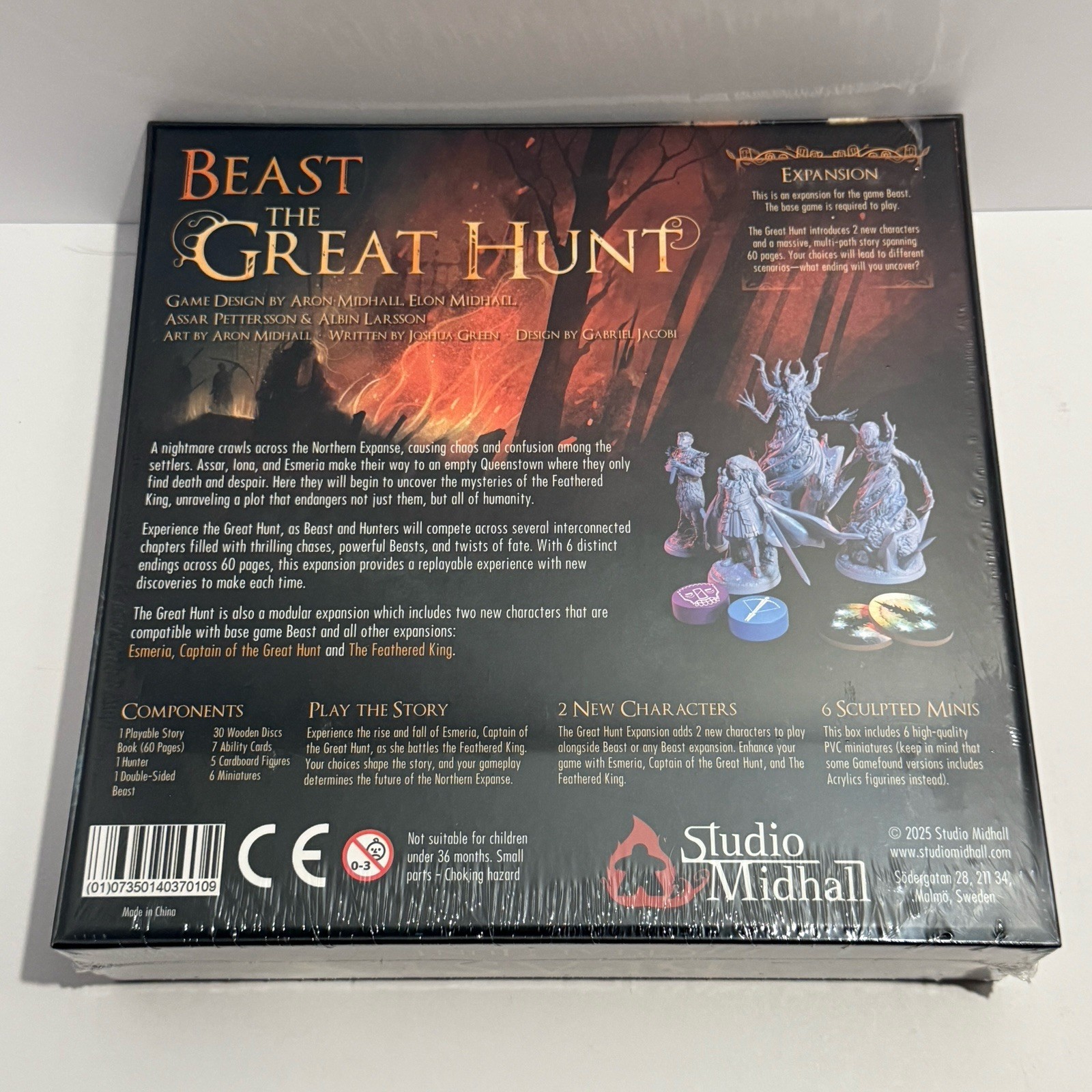 Beast: The Great Hunt Expansion w/ Upgraded Insert Kickstarter 2026 – Sealed