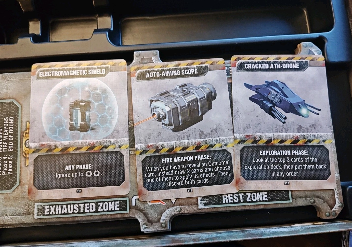 Last Aurora Board Game Frozen Steel Project Athena Exp Plastic Miniatures Promo