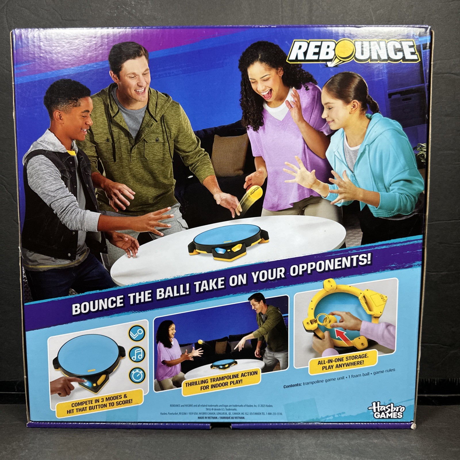 Hasbro Games Rebounce Game Indoor and Outdoor Electronic Action Game