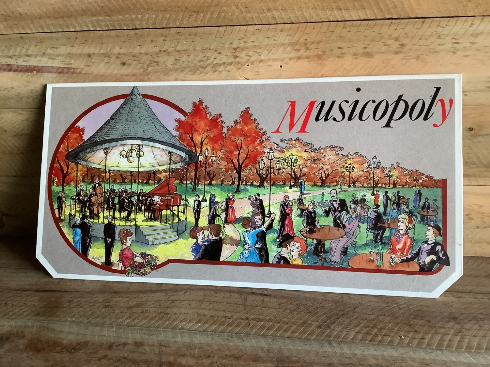 MUSICOPOLY – MUSIC OPOLY – VINTAGE BOARD GAME NEW ZEALAND NZ