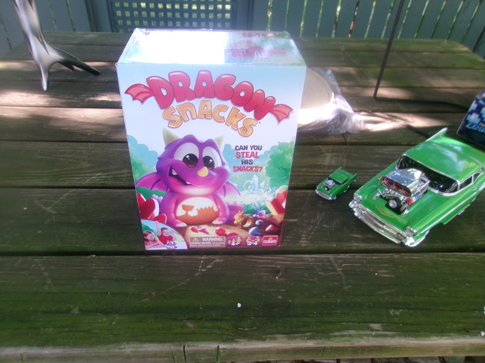 Dragon Snacks Game Goliath Kids Electronic Magical Purple COMPLETE 2-4 Players