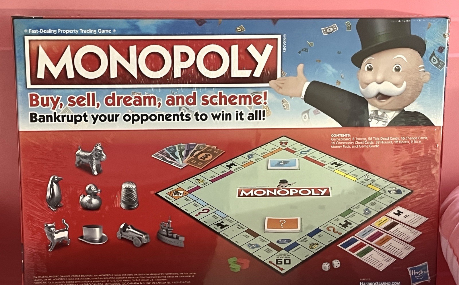 Hasbro Monopoly C1009 Classic Board Game New Sealed