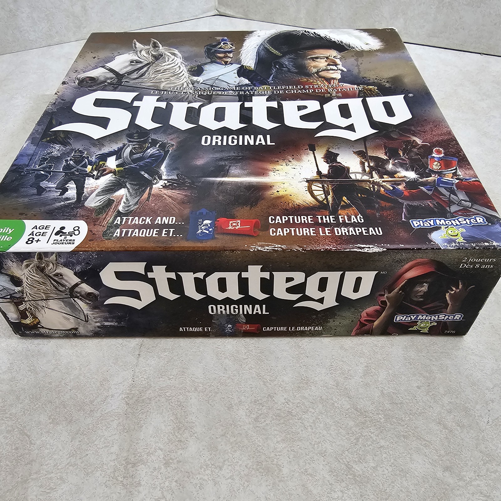 Royal Jumbo Play Monster Stratego The Original2019 Board Game Complete Pre-owned