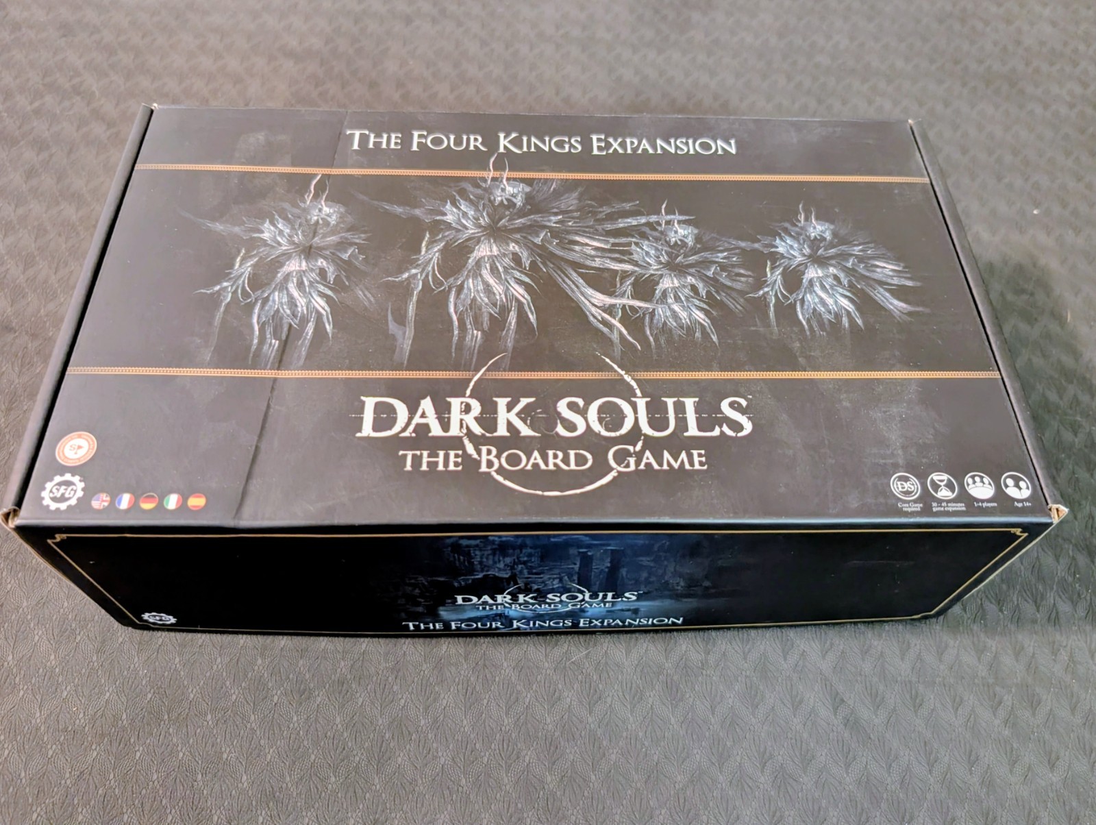Dark Souls The Board Game Kickstarter Exclusive Four Kings Expansion Sleeved