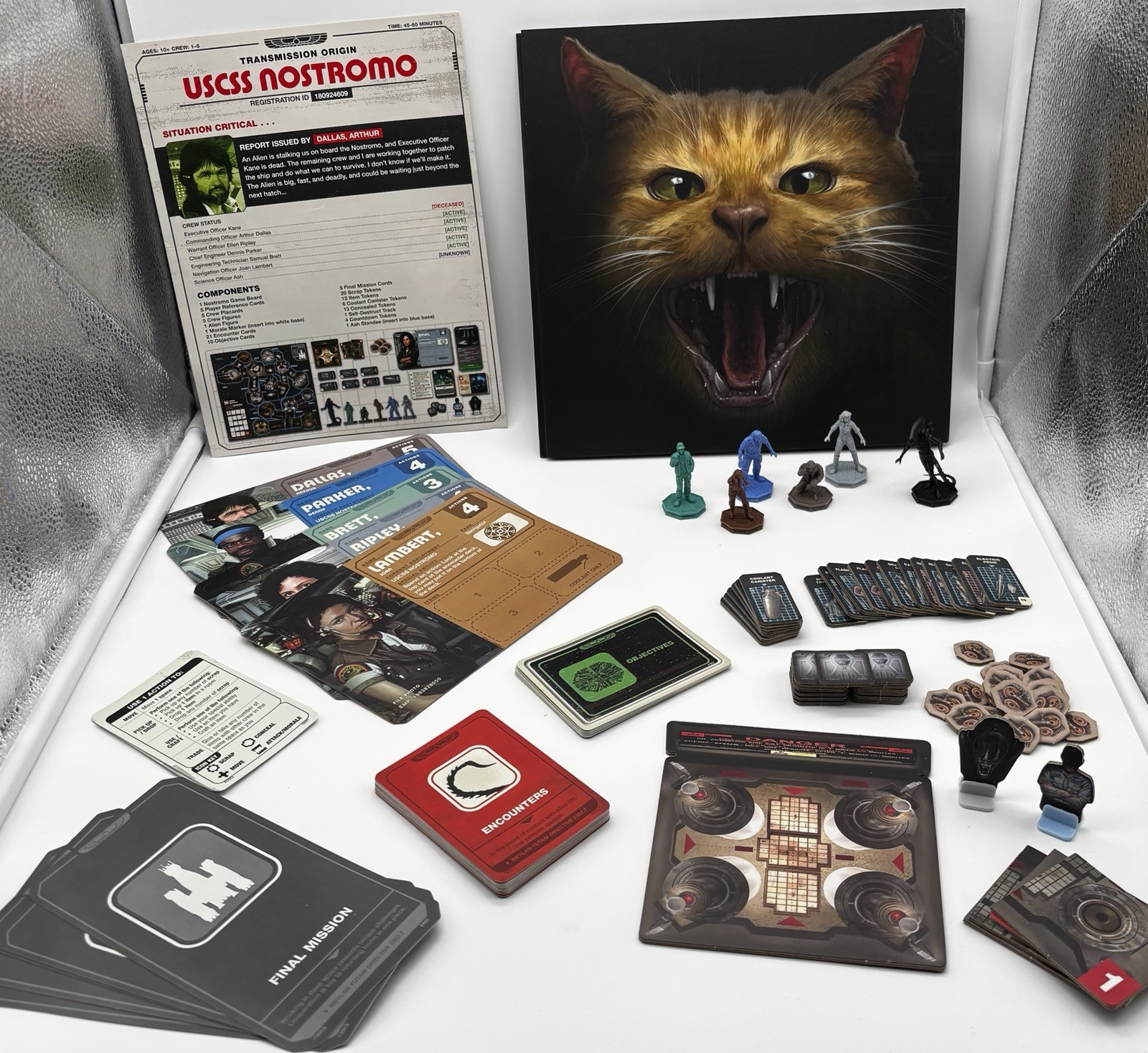Ravensburger Alien: Fate of the Nostromo Board Game COMPLETE Clean Ships Fast!