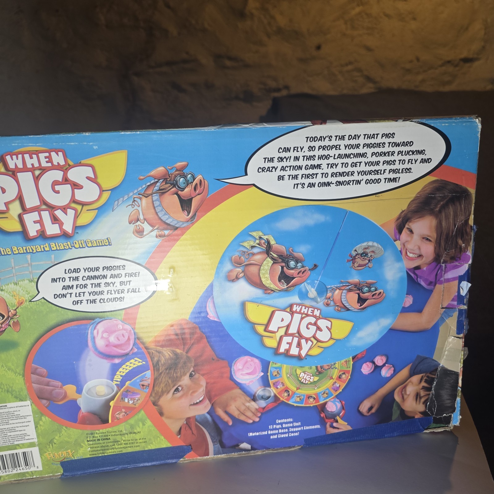 Fundex When Pigs Fly Electronic Board Game, 2+ Players Ages 5+ (Animals)