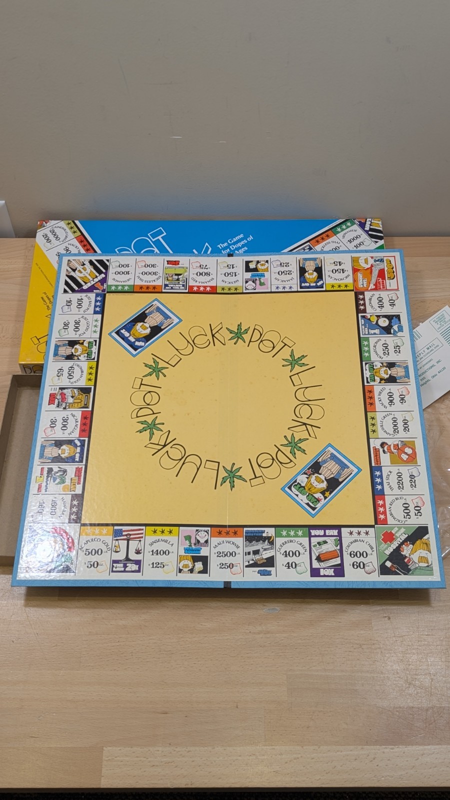 Vintage 1979 Kapcar Pot Luck Board Game RARE
