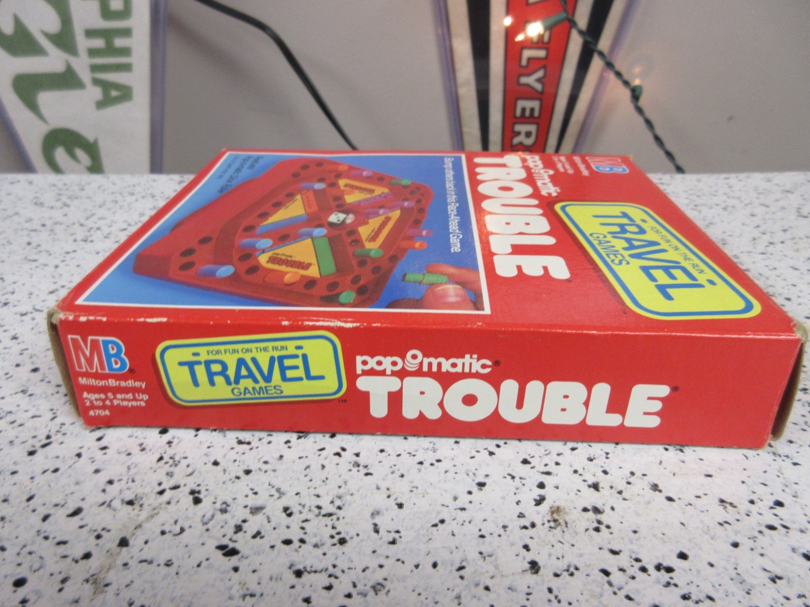 1989 Trouble Travel Game by Milton Bradley Complete in Great Condition FREE SHIP