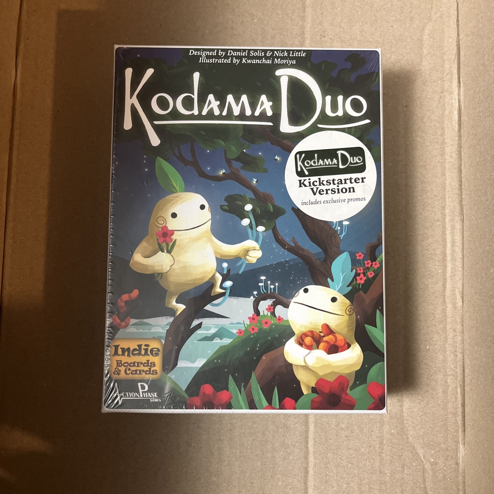Kodama Duo Board Game Indie Boards & Cards Kickstarter Version Promos New SEALED