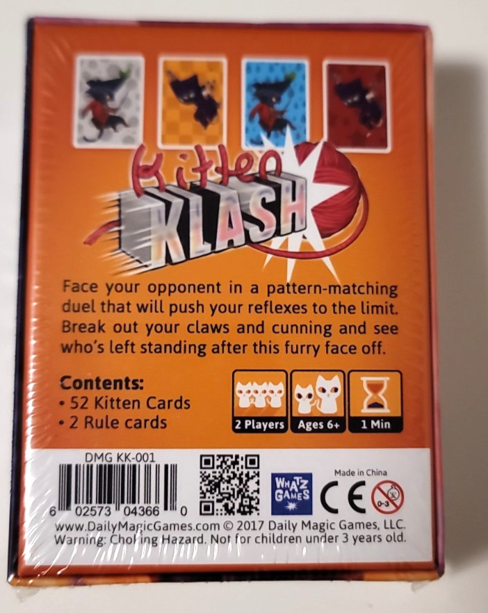 Kitten Klash 2018, Daily Magic Games, New Sealed