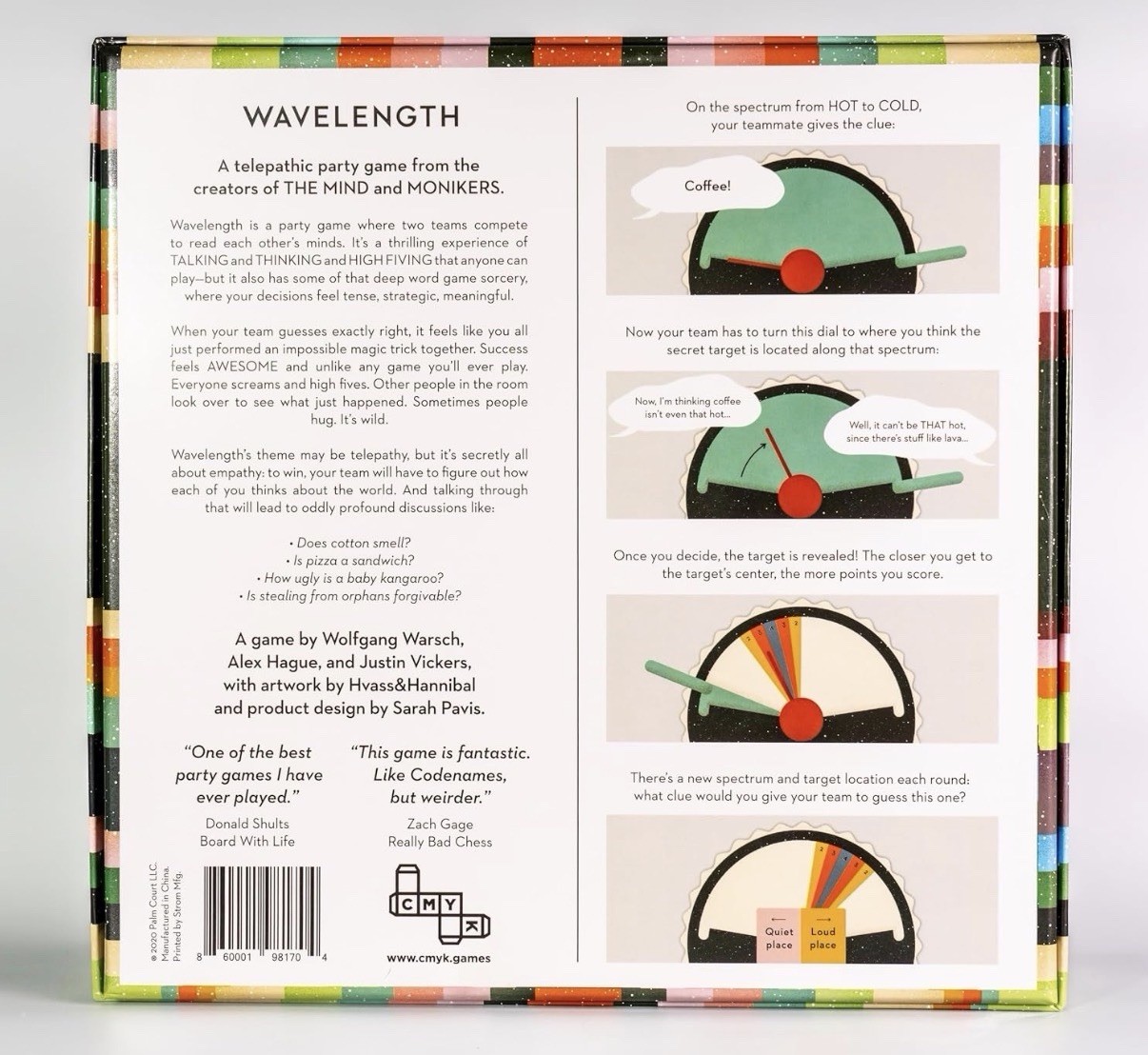 Wavelength Social Guessing Party Game for Teens and Adults by Asmodee