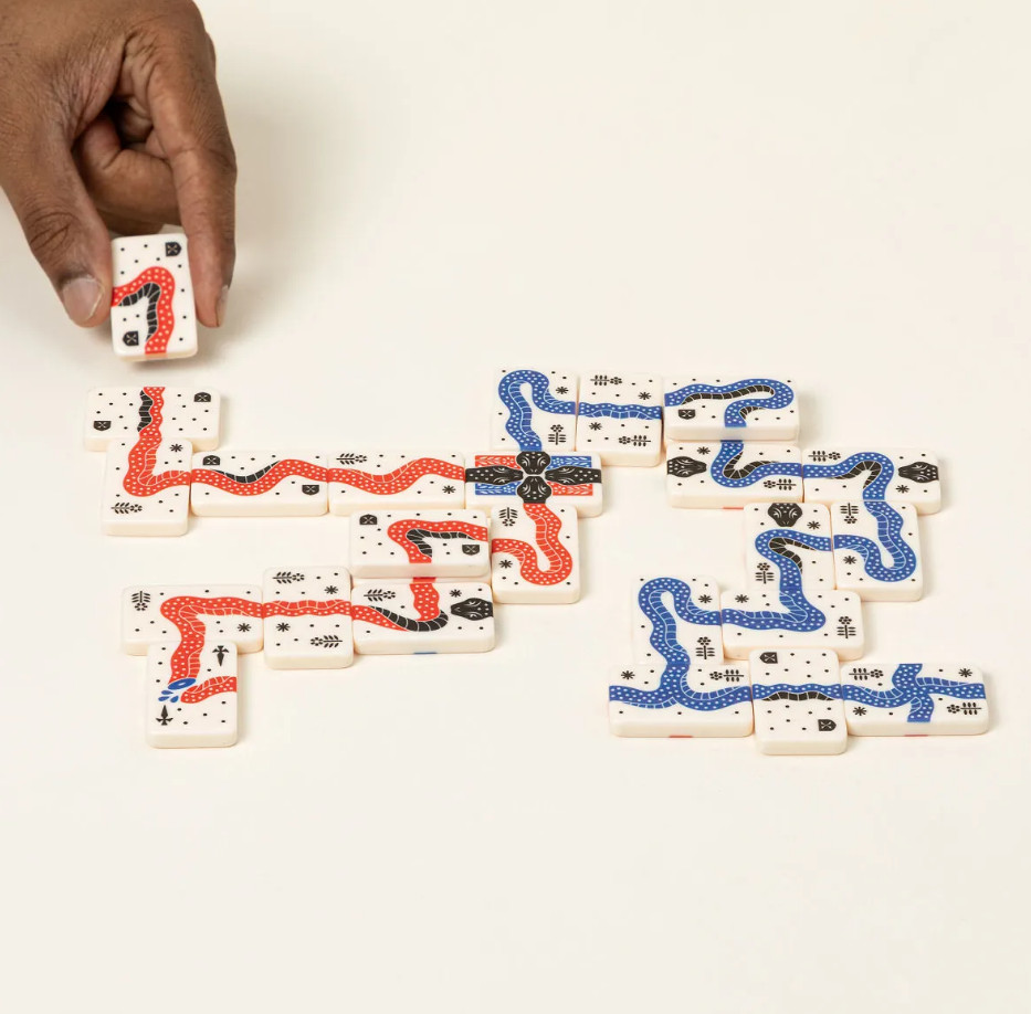 NEW Uncommon Goods Snakes of Wrath Tile-Laying Game