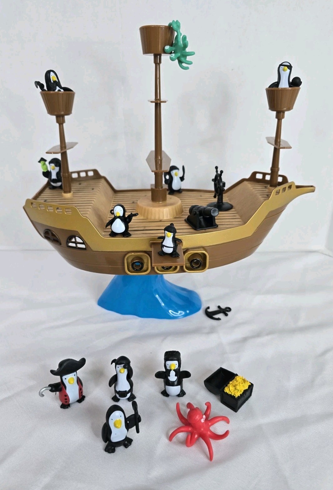 ​Don’t Rock The Boat Pirate Game 100% Complete PlayMonster Penguin Balancing