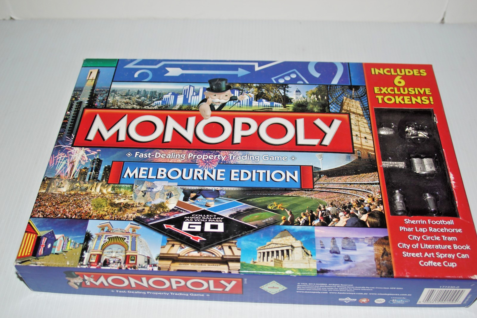 Melbourne Australia Edition Monopoly 2015 Hasbro Board Game NIB