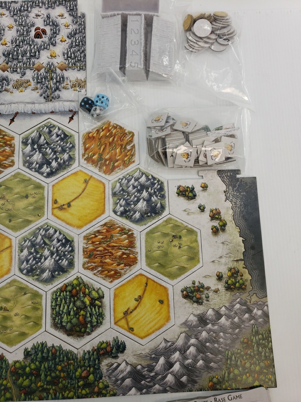 A Game of Thrones Catan: Brotherhood of the Watch Missing Manuel & A Border {98}