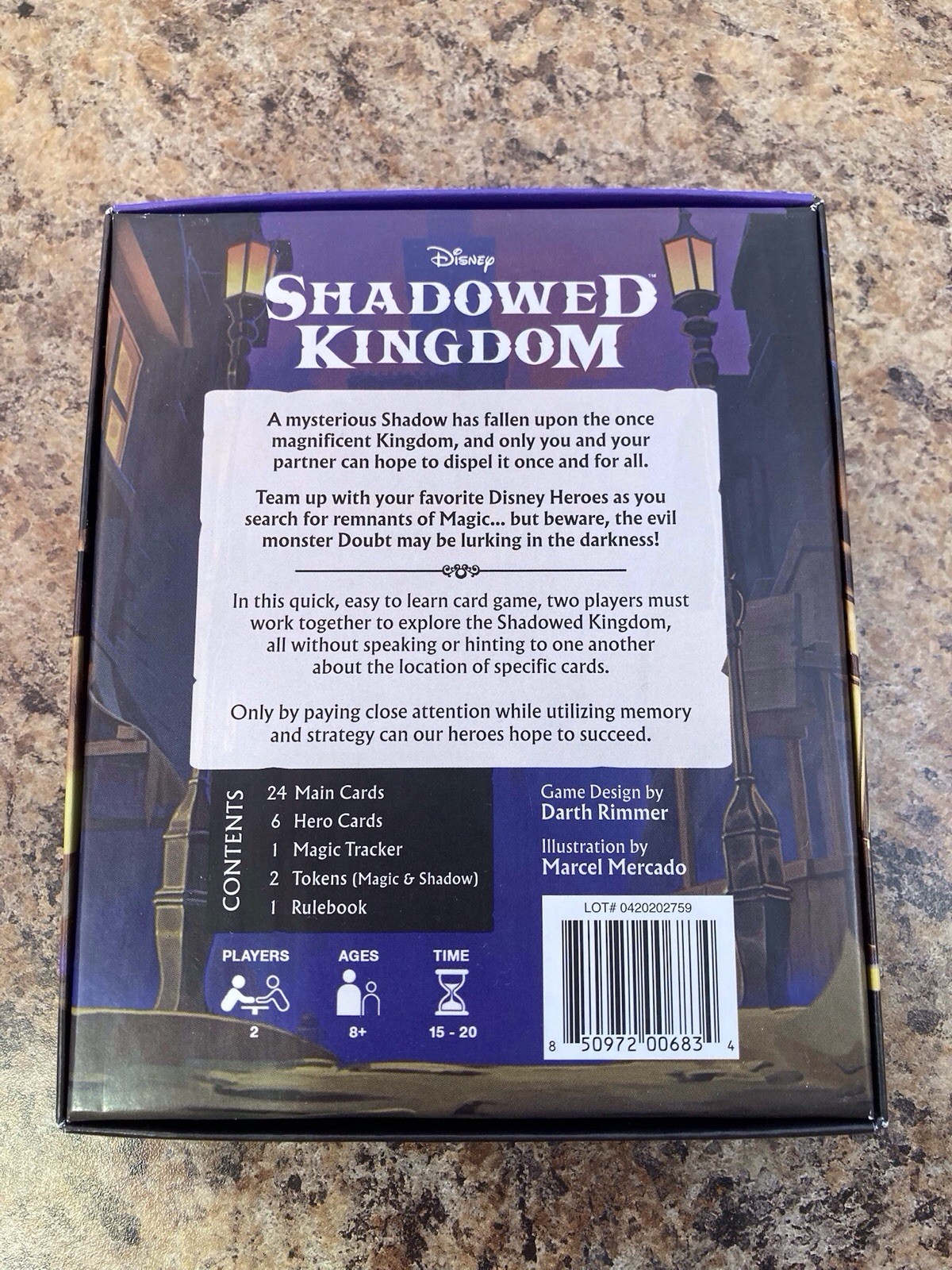 Mondo Games Disneys Shadowed Kingdom card game