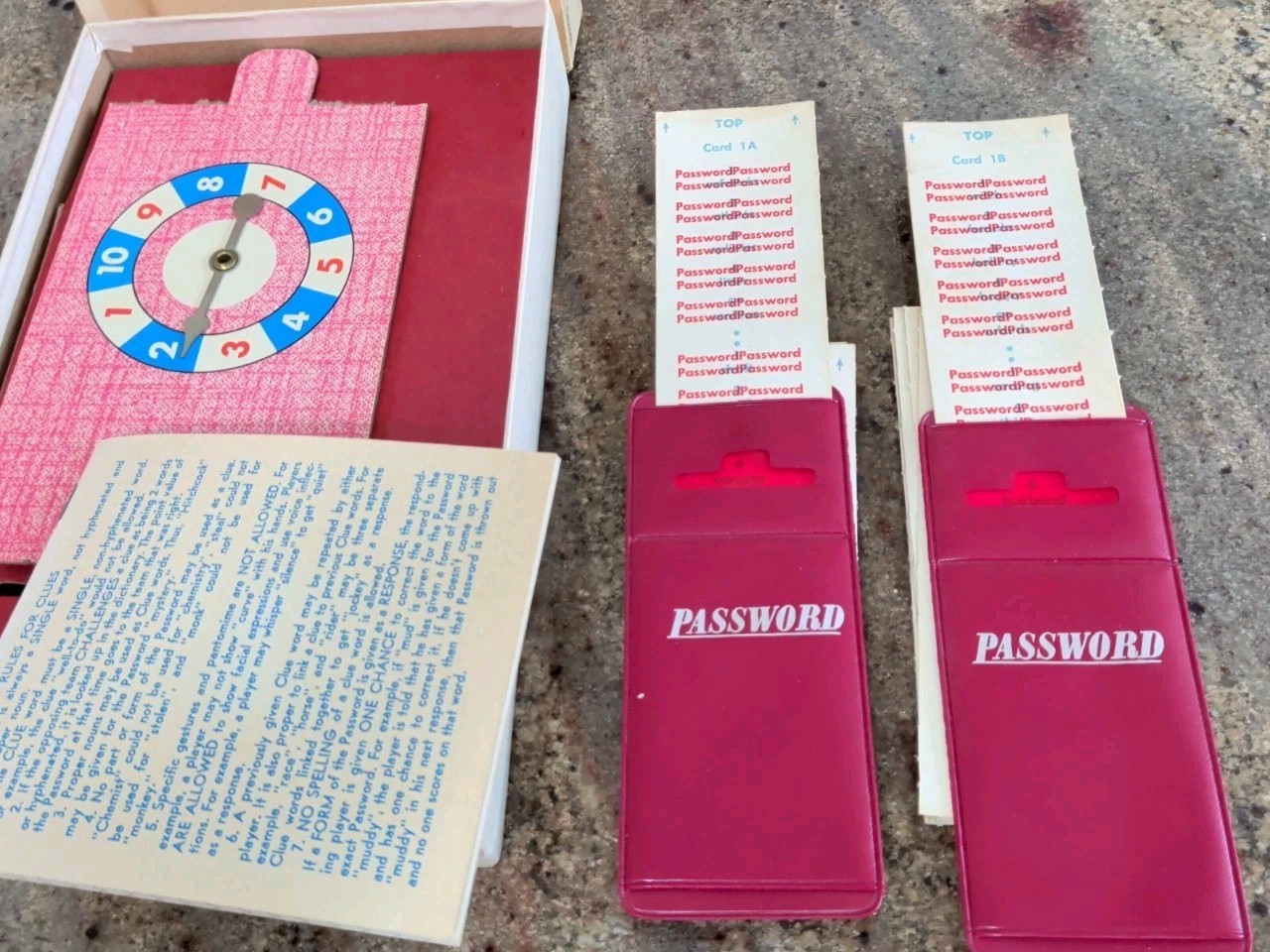 1962 PASSWORD Volume Two BOARD GAME Milton Bradley 4260 Complete