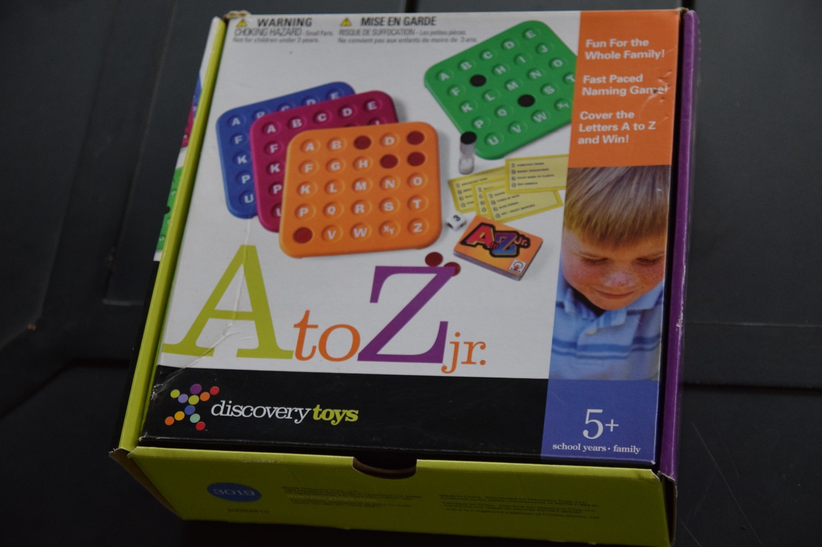A to Z Jr. Junior – Word Game for Kids – 2009 Fundex Used Hard To Find