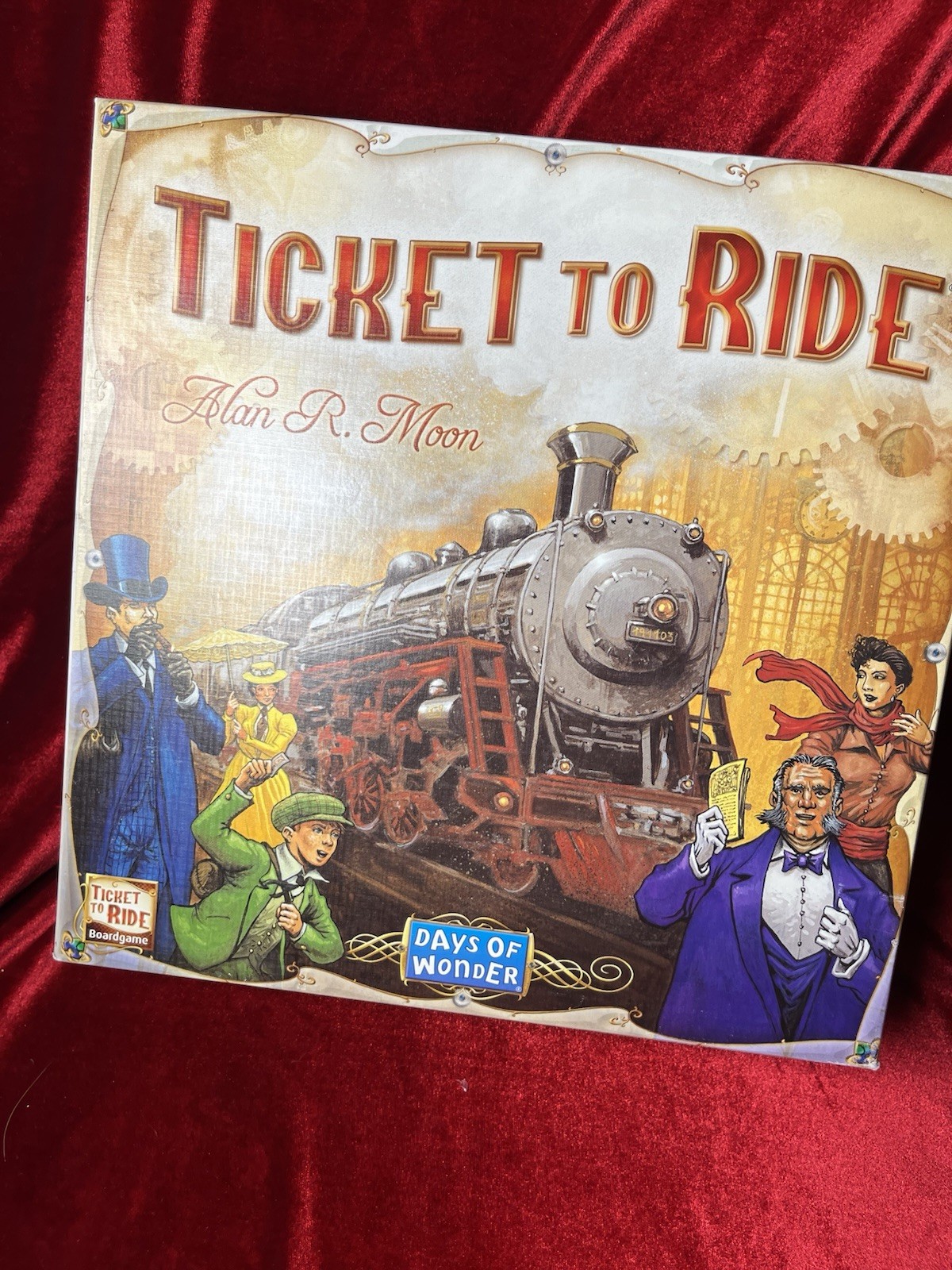 Days of Wonder Ticket To Ride by Alan R. Moon Train Board Game Cards Sealed