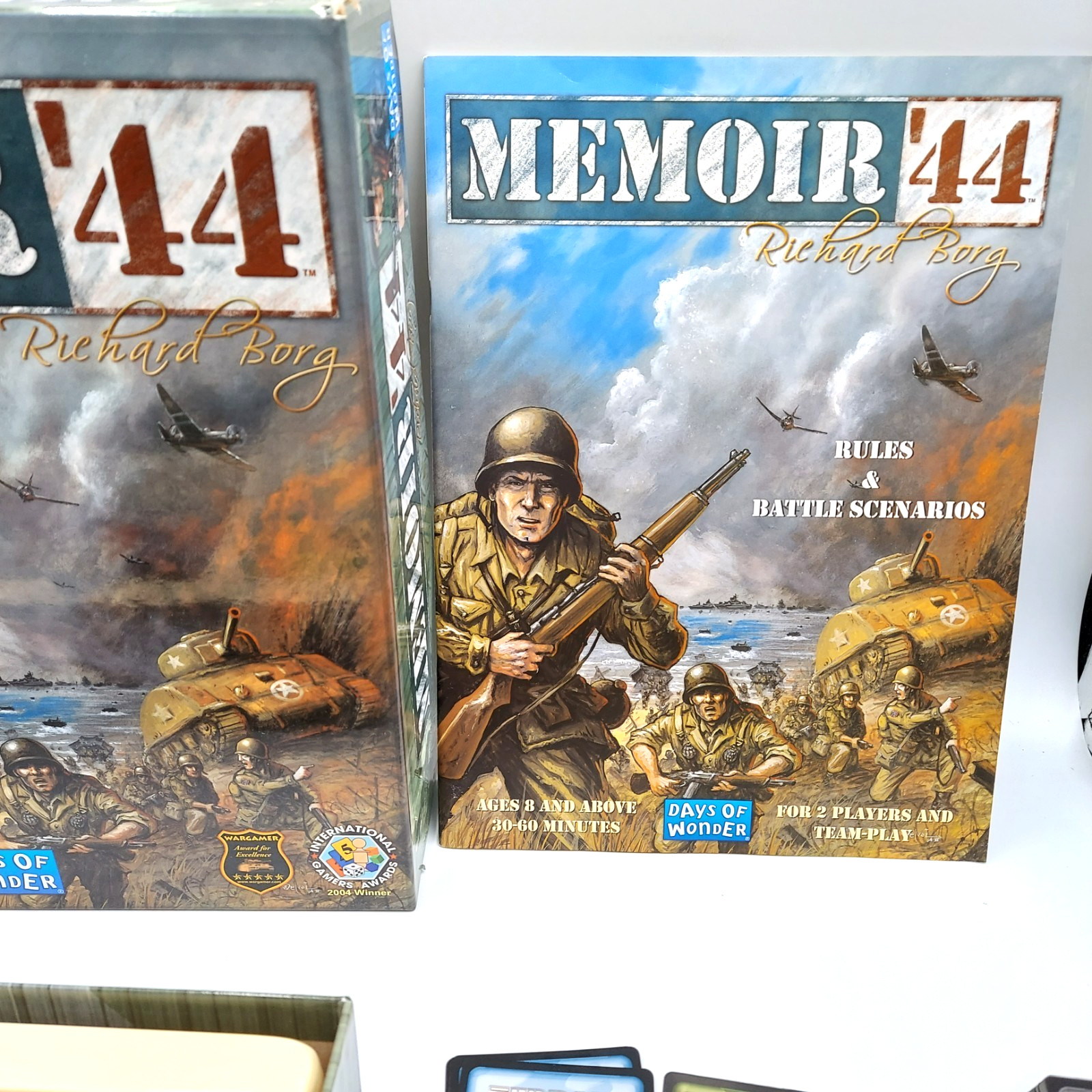 MEMOIR ’44 Days of Wonder Board Game – 7301 Richard Borg COMPLETE