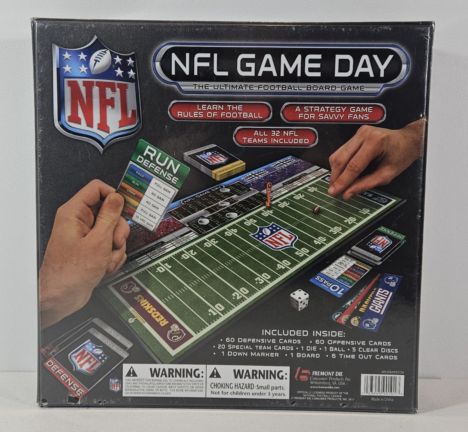 NFL Game Day The Ultimate Football Board Game by Fremont Die NEW SEALED 