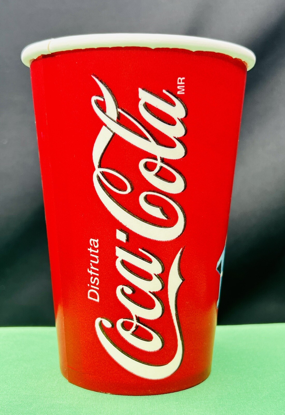 Rare Crazy Bones Hielocos Coca-Cola Alien 8–10oz Promotional Paper Cup (1990s)