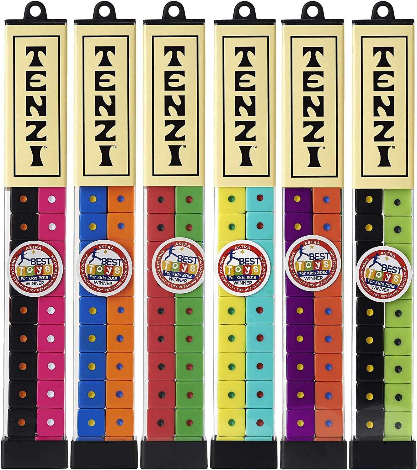 TENZI Dice Party Game & Slapzi Picture Game A Fun, Fast Frenzy for All Ages ()