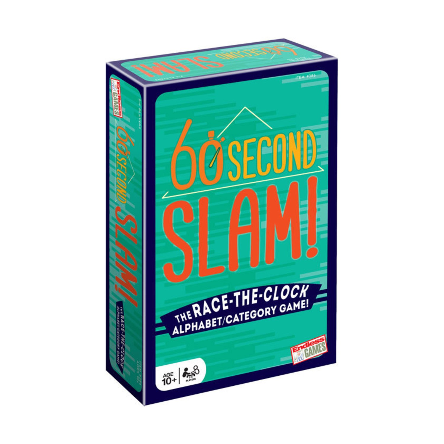 Endless Games Boardgame 60 Second Slam! Box VG+/NM