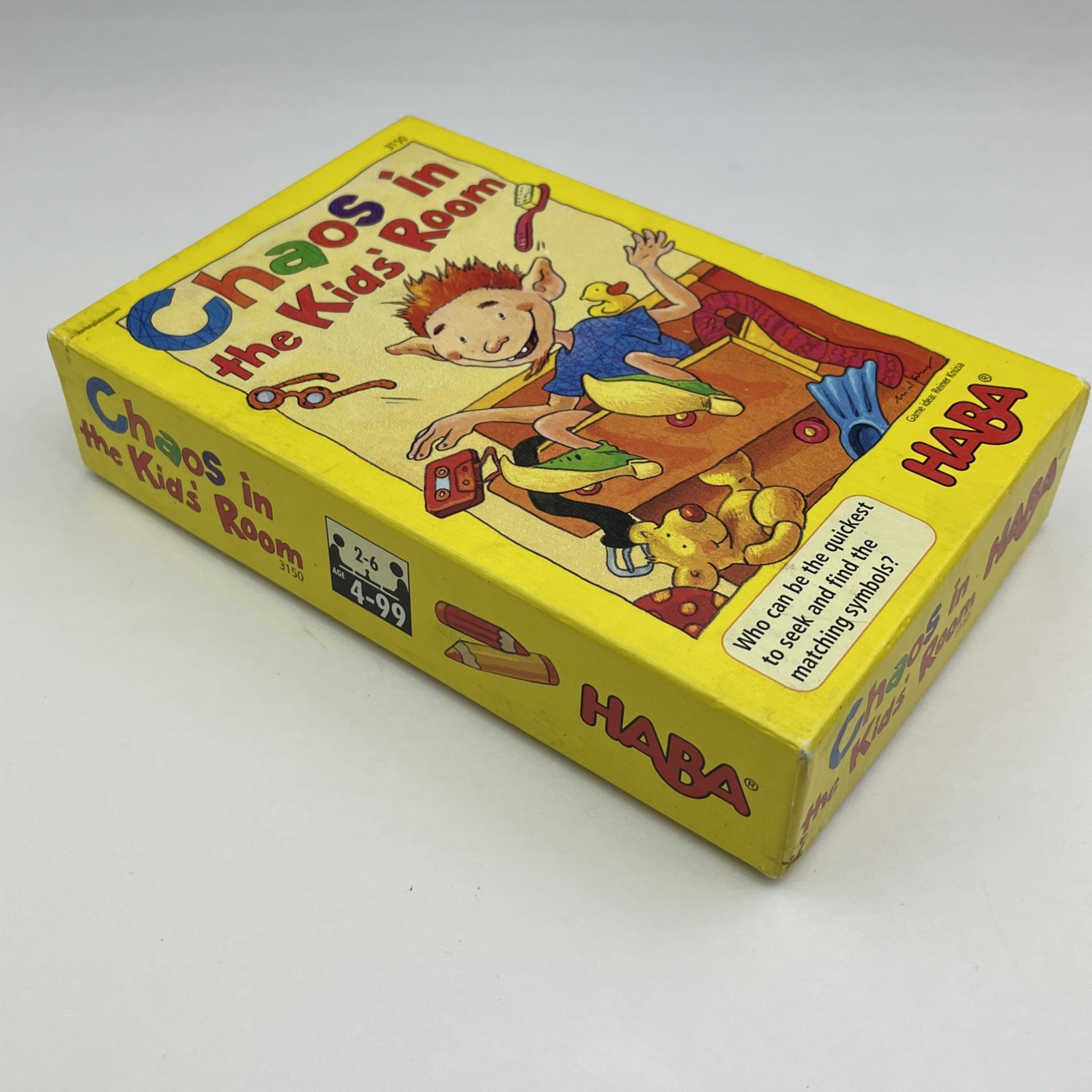 HABA Chaos in the Kids’ Room 2006 Children’s Tile Matching Game Germany COMPLETE