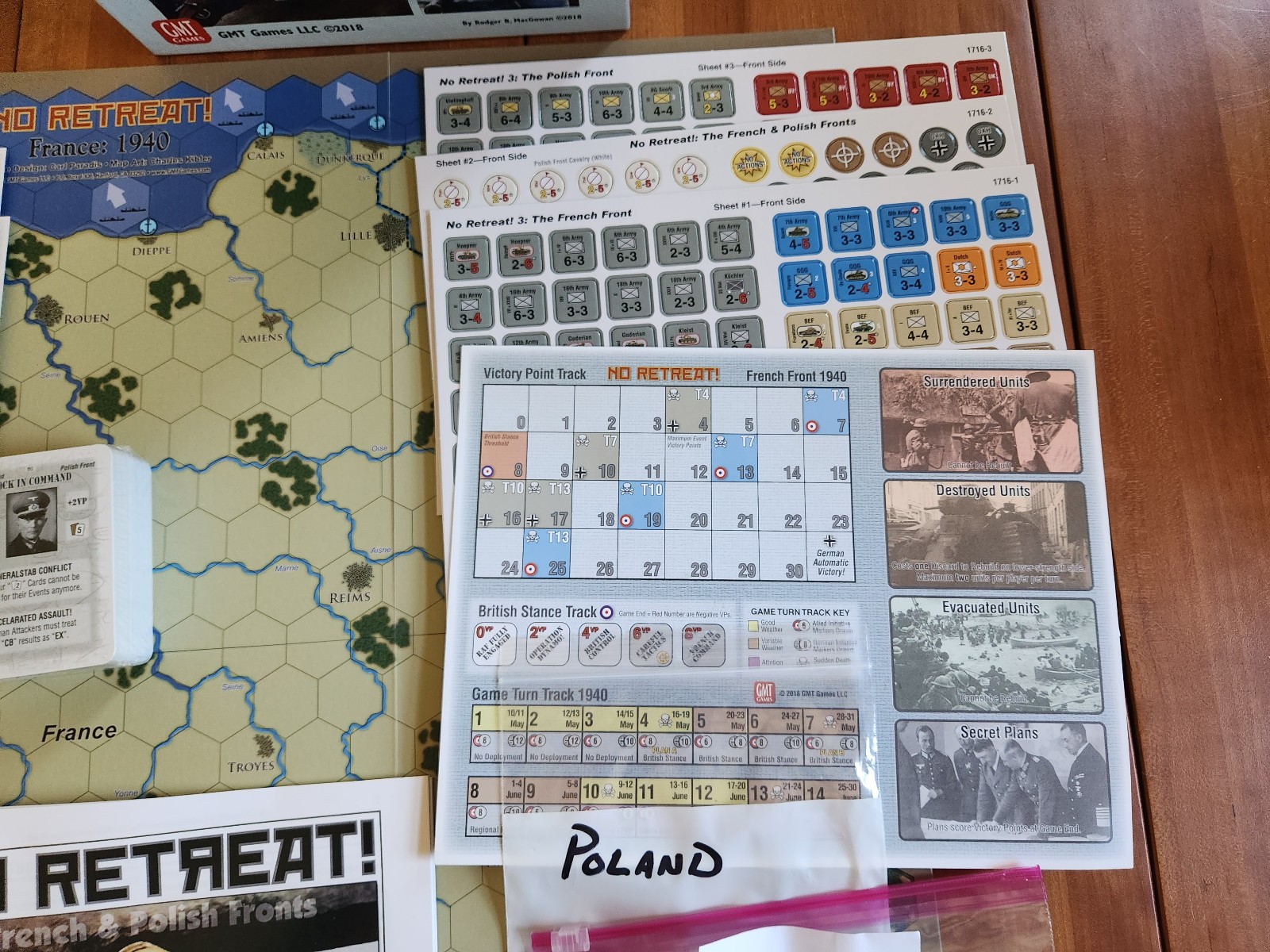 NO RETREAT – The French and Polish Fronts