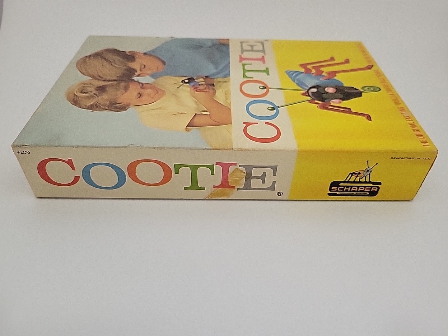 Vintage Cootie Board Game NEW & SEALED BOX Milton Bradley Original 1950s-60s NIB