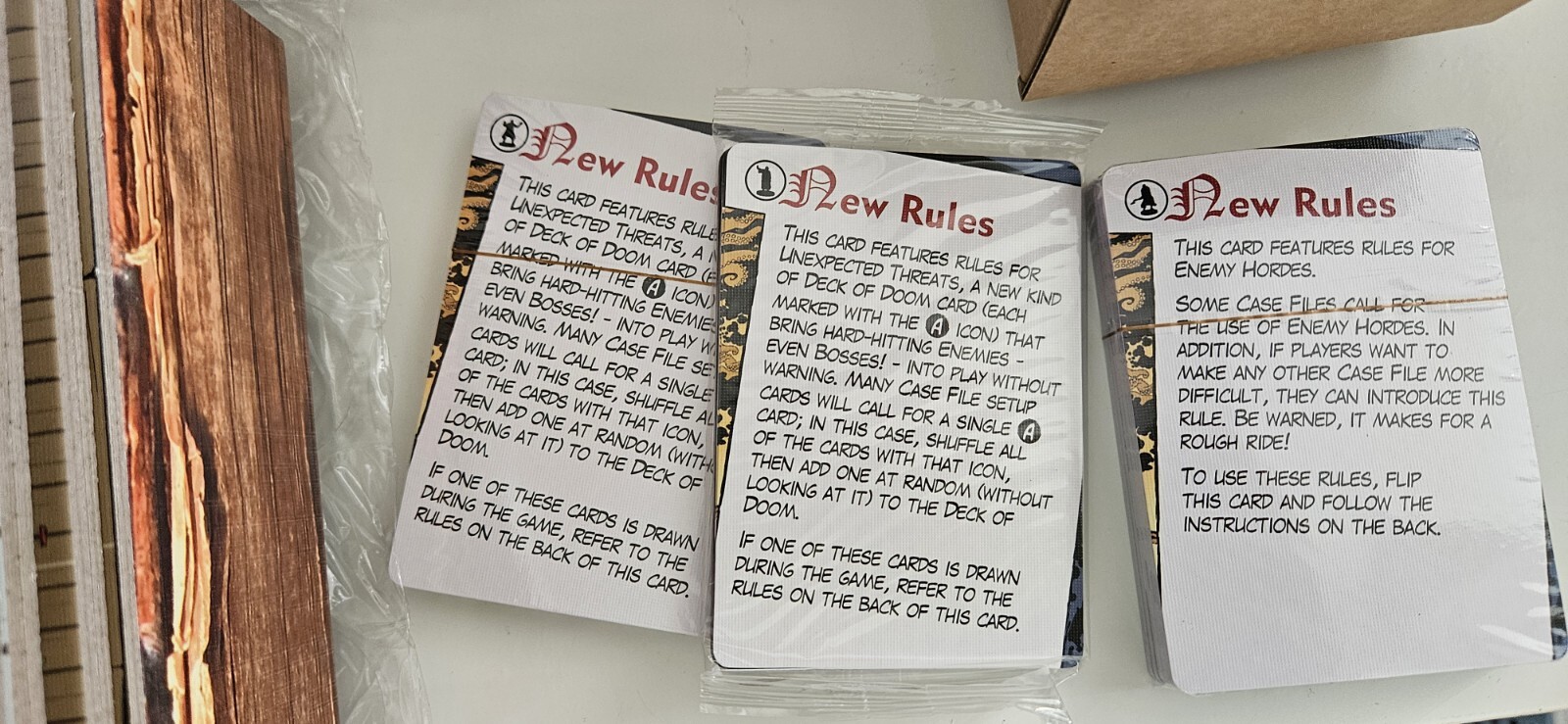 Hellboy Board Game Box Full of Evil Expansion Kickstarter