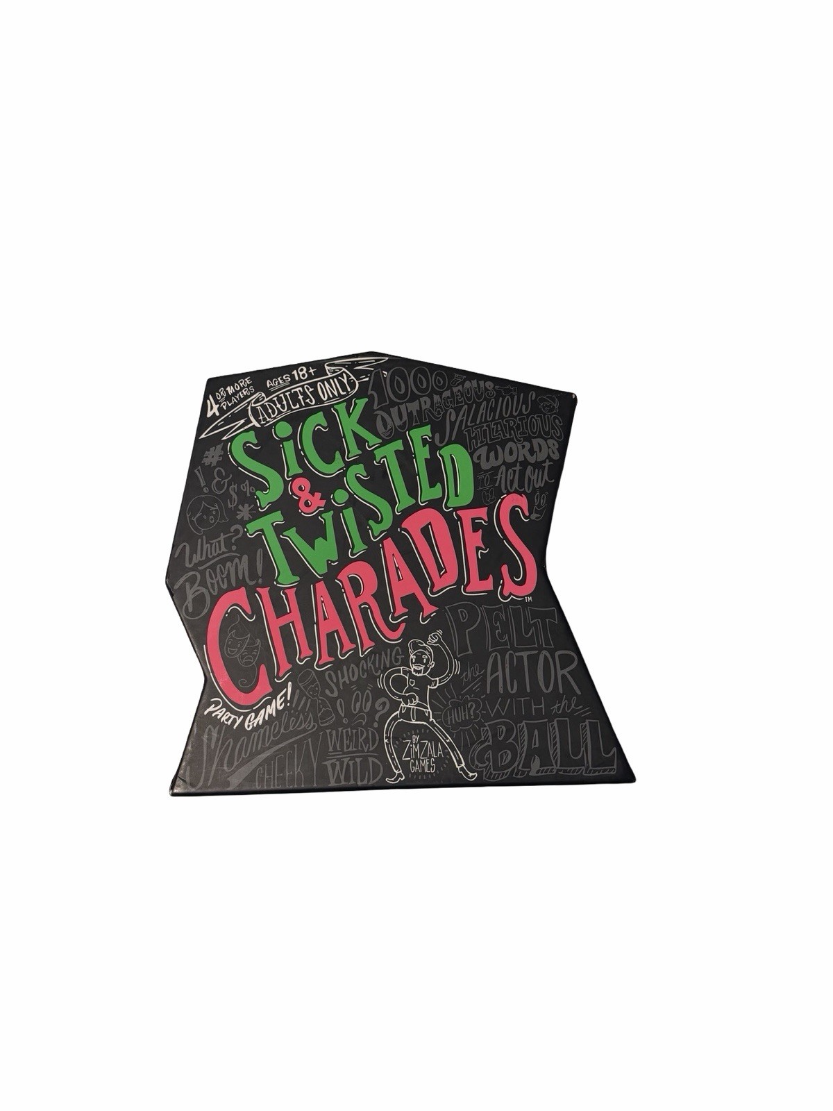 Wonder Forge Sick & Twisted Charades Adult Party Game – 18 Years And Older