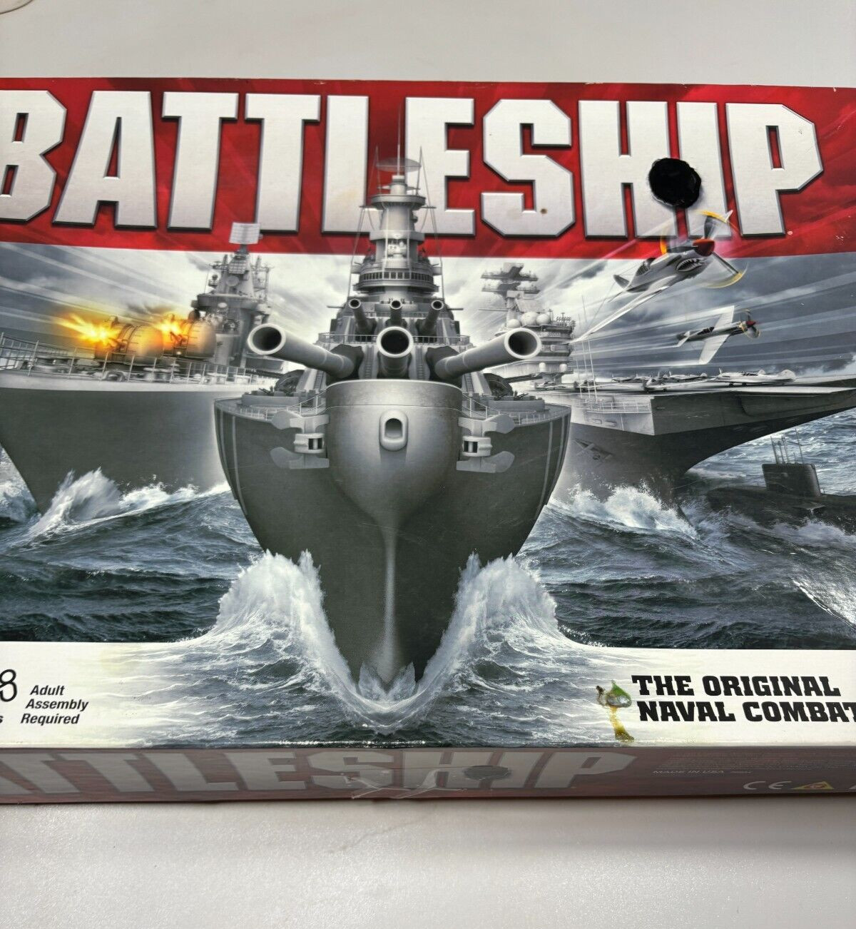 Battleship Board Game The Original Naval Combat Battle Hasbro Copyright 2011
