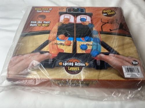 9″ Crazy Shot Desktop Basketball Hoop Game Sports Toys NEW!