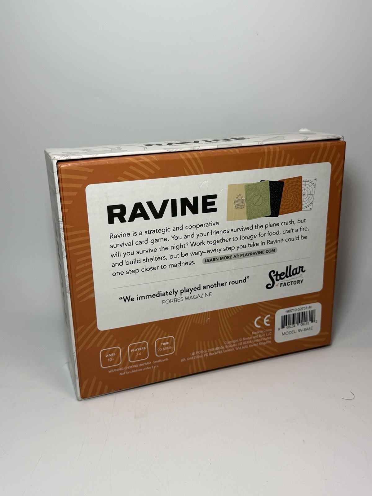 Ravine – A Crafty and Cooperative Card Game by Stellar Factory – Complete