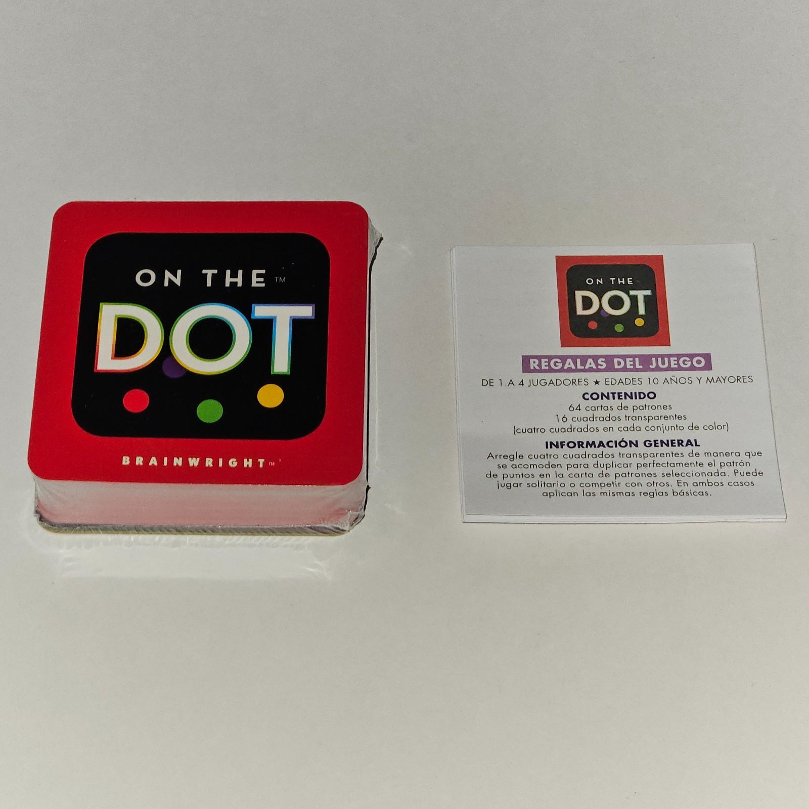 On The Dot Super Spotted Brain Teaser Card Game Box Wear Cards Sealed