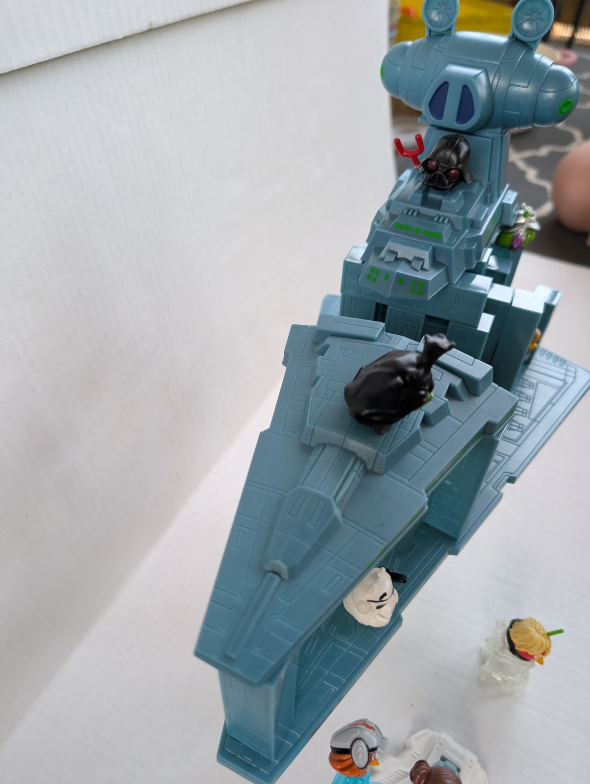 Angry Birds Star Wars Telepods Star Destroyer Game COMPLETE Hasbro 2013 Rovio