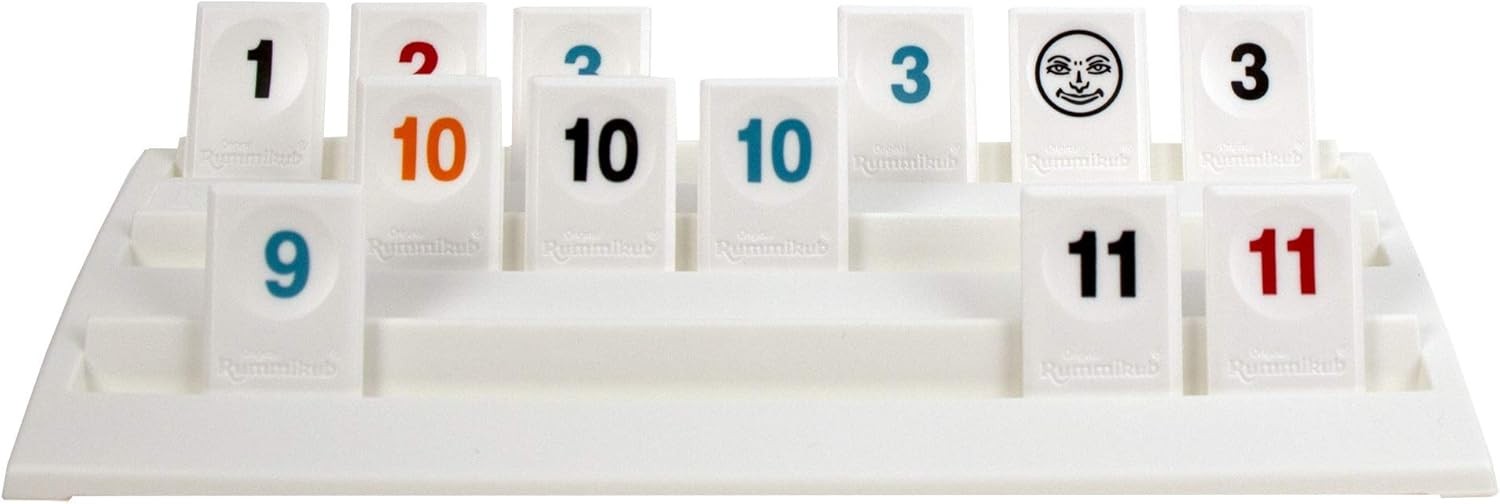 Rummikub – the Complete Original Game with Full-Size Racks and Tiles in a Durabl