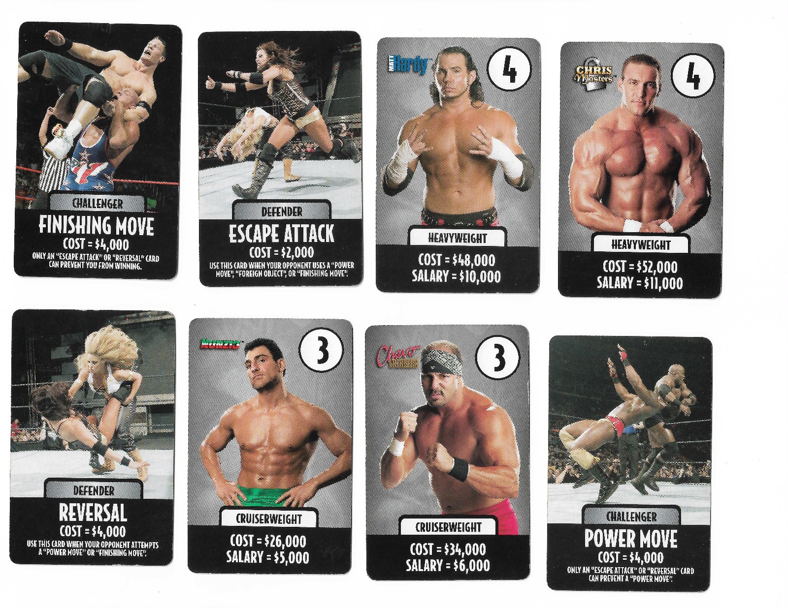 wwe DVD Board Game WWE Chaos Raw Cards Lot Of 86 Ray Booker