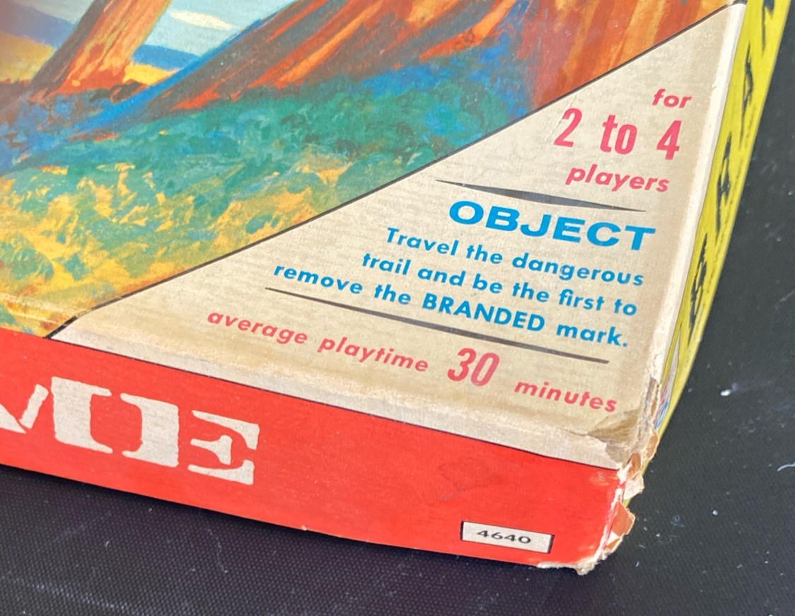 Branded Game (1966) by Milton Bradley #4640 Chuck Connors