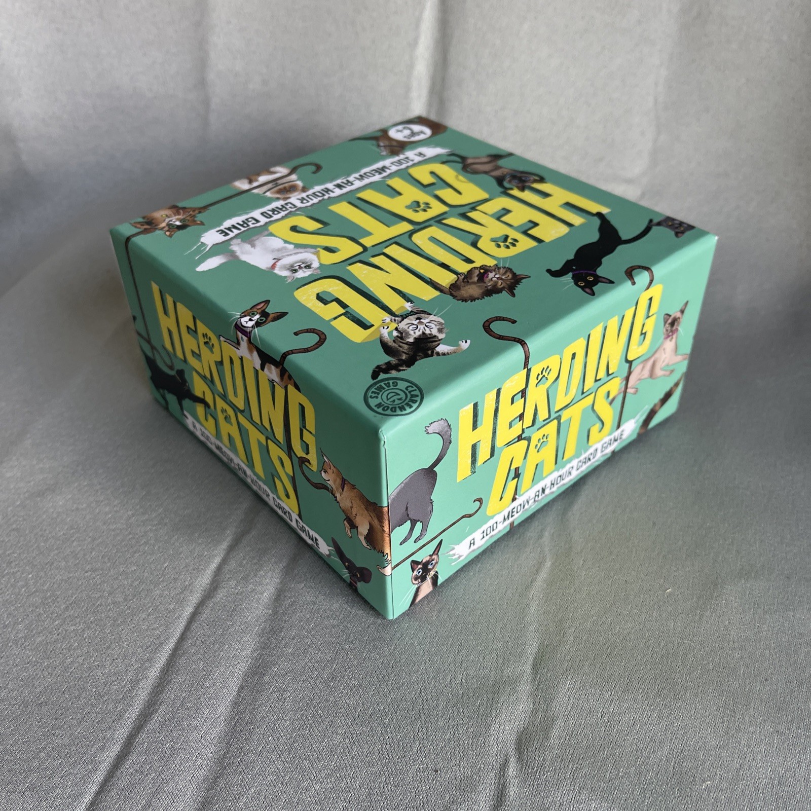 Herding Cats Card Game “100-Meow-an-Hour” Fast & Fun 20 Min to Play Ages 6+
