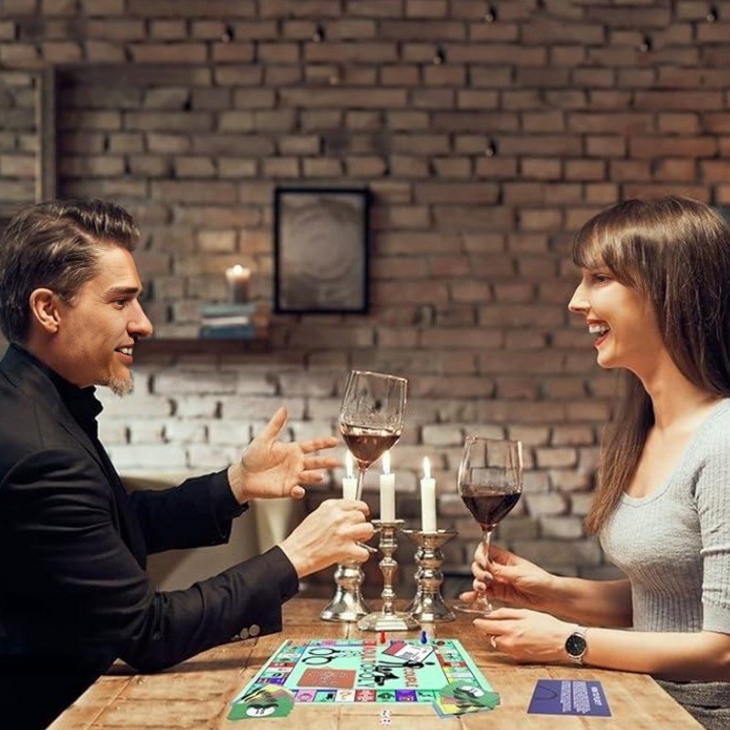 Couple Adult Opoly Board Game – Romantic Couples Games for Date Night Sex Games